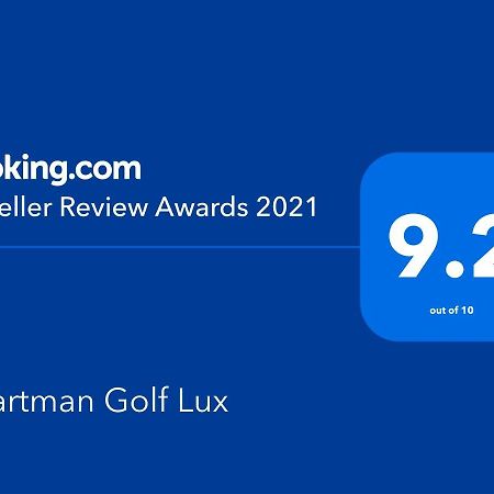 Apartman Golf Lux Бюк Экстерьер фото